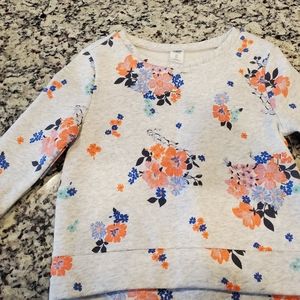 3t Old Navy Flowered Hoodie